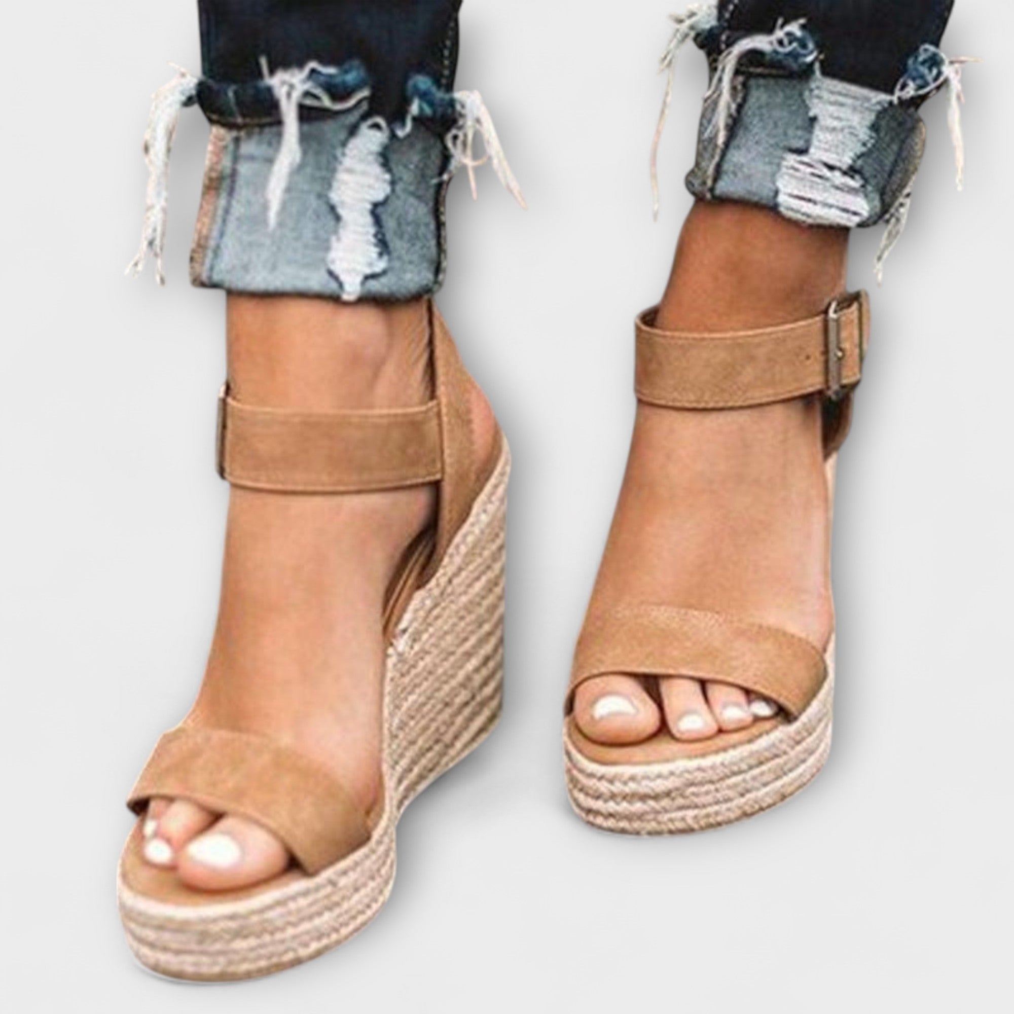 Elizabeth - Zapatos elegantes para mujer con cinturón