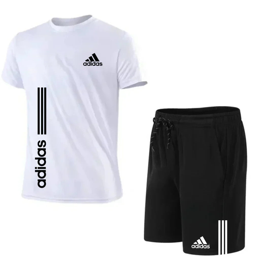 Conjunto Deportivo Esencial Adіdаѕ (Camiseta + Pantalones Cortos)