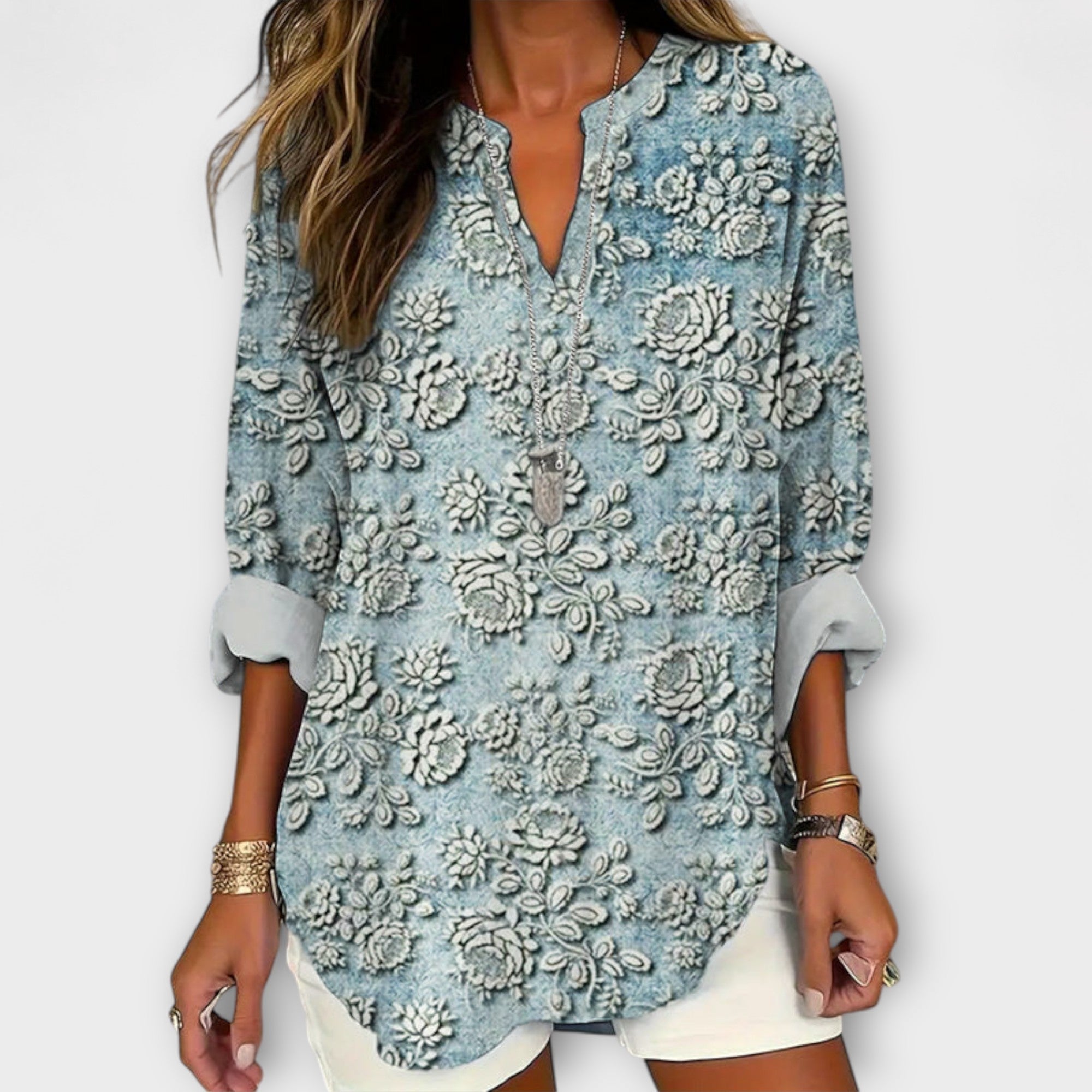 Charlotte – Blusa con Estampado Floral