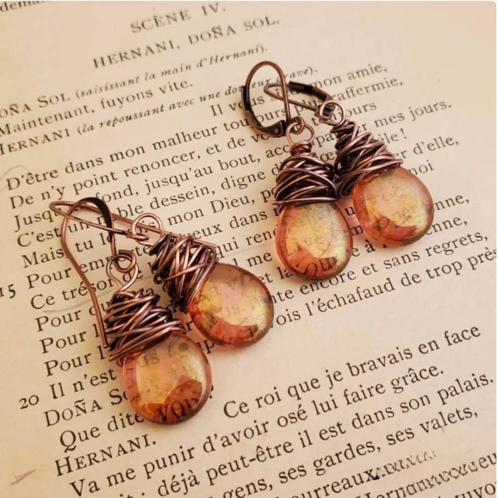 Pendientes bohemios de Fireflies