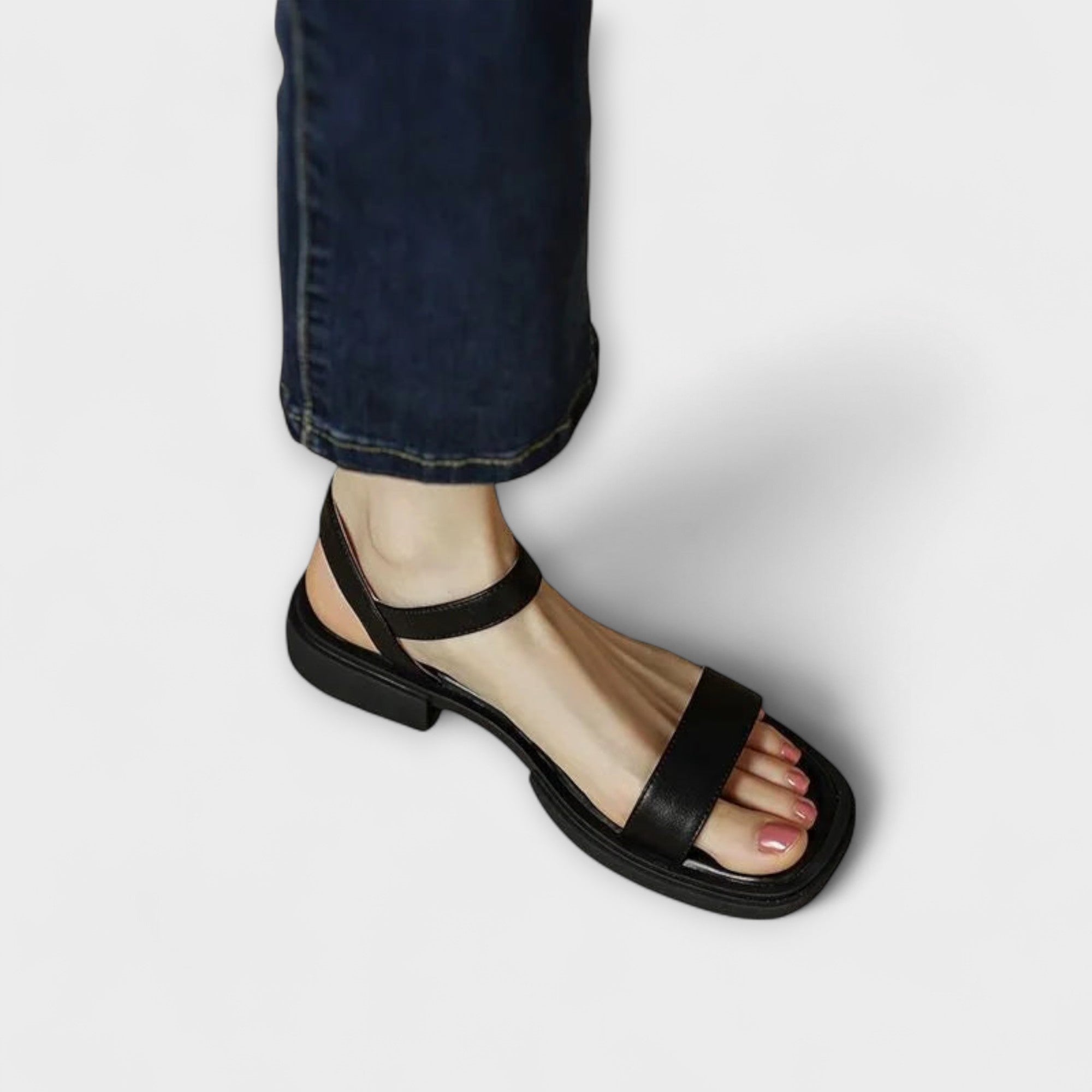 Elsen - Sandalias de cuero Juneya